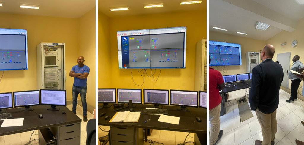 SaoTomePrincipeESR_body2 Gesto’s and AGER’s teams received by EMAE at the Dispatch Center